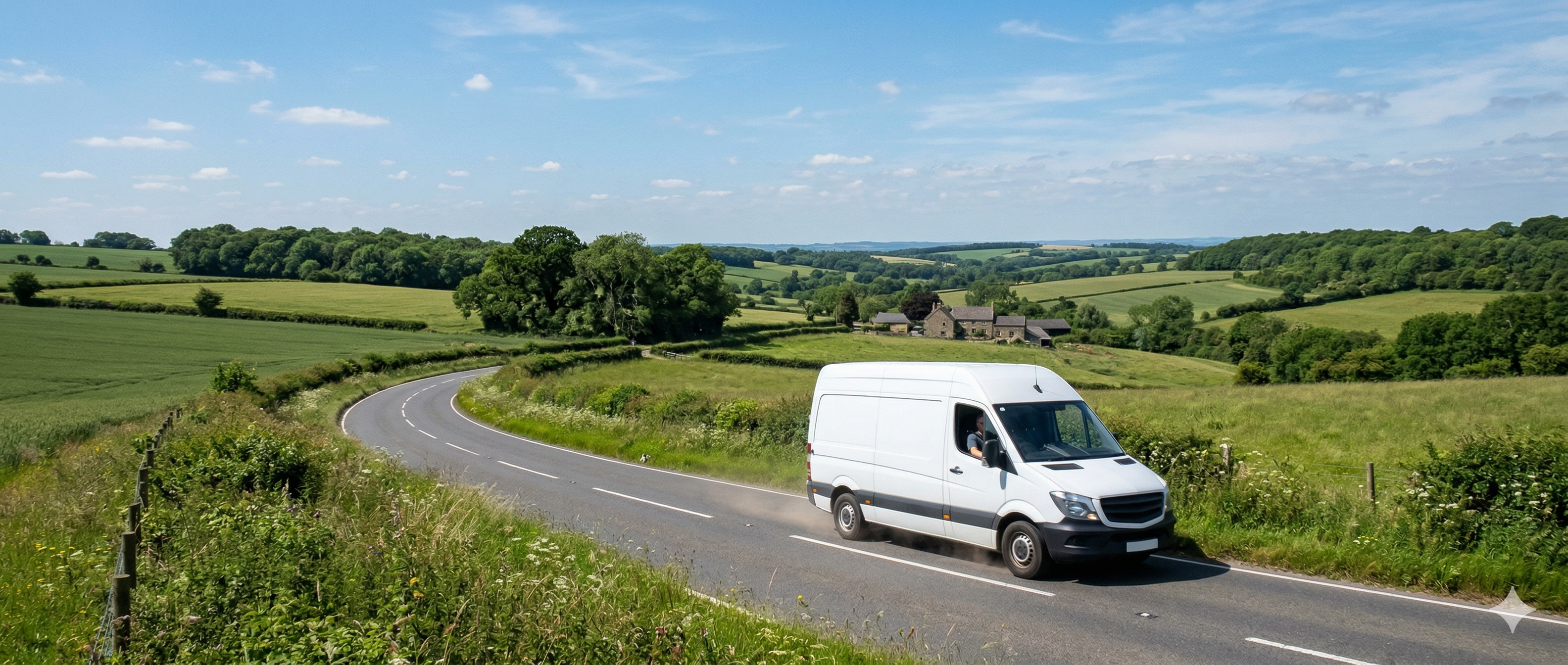Sprinter van for expedited delivery